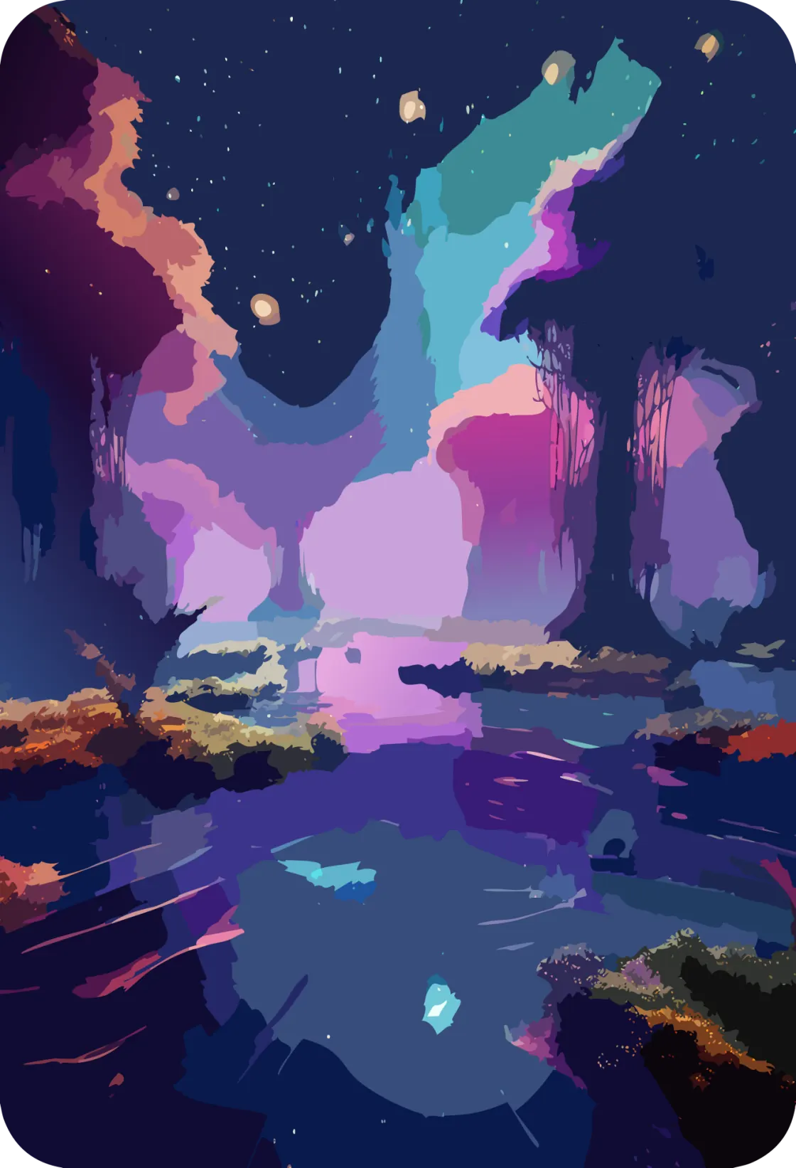 NEBULA SWAMPS: THE COSMIC MARSH